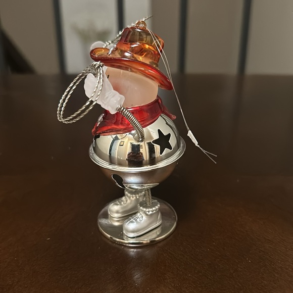 Cowboy snowman ornament. - Picture 9 of 10